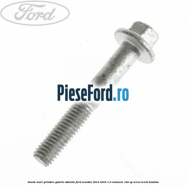 Surub scurt prindere galerie admisie Ford Mondeo 2014-2018 1.0 EcoBoost 125 cp Surub scurt prindere galerie admisie Ford Mondeo 2014-2018 1.0 EcoBoost 125 cp M1CA, M1CB benzina