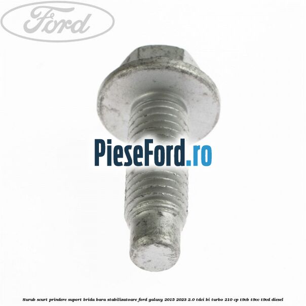 Surub scurt prindere suport brida bara stabilizatoare Ford Galaxy 2015-2023 2.0 TDCi BI-Turbo 210 cp Surub scurt prindere suport brida bara stabilizatoare Ford Galaxy 2015-2023 2.0 TDCi BI-Turbo 210 cp T9CB, T9CC, T9CD diesel