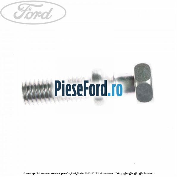 Surub special carcasa contact pornire Ford Fiesta 2013-2017 1.0 EcoBoost 100 cp Surub special carcasa contact pornire Ford Fiesta 2013-2017 1.0 EcoBoost 100 cp SFJA, SFJB, SFJC, SFJD benzina