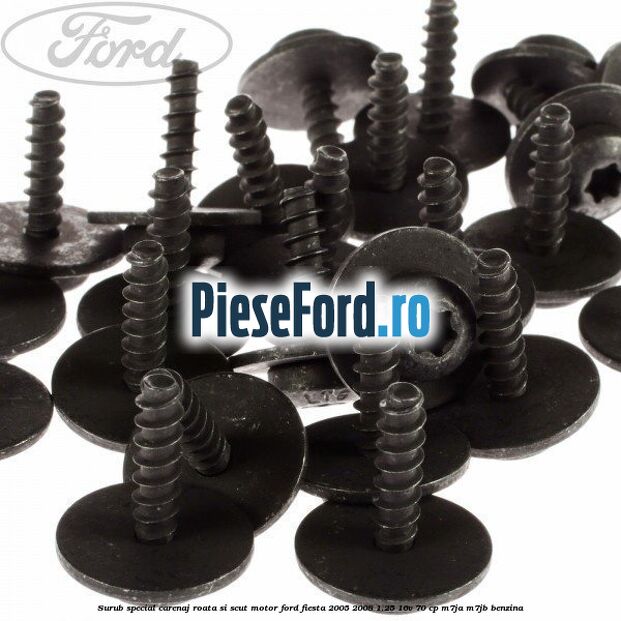Surub special carenaj roata si scut motor Ford Fiesta 2005-2008 1.25 16V 70 cp M7JA, M7JB benzina