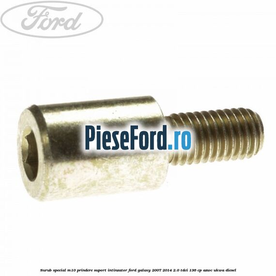 Surub special M10 prindere suport intinzator Ford Galaxy 2007-2014 2.0 TDCi 136 cp AZWC, UKWA diesel