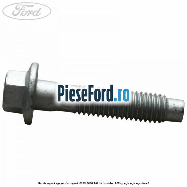 Surub suport EGR Ford EcoSport 2019-2023 1.5 TDCi EcoBlue 125 cp ZTJA, ZTJB, ZTJC diesel