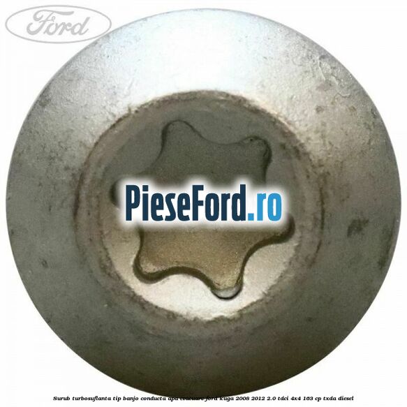 Surub turbosuflanta tip banjo conducta apa evacuare Ford Kuga 2008-2012 2.0 TDCI 4x4 163 cp TXDA diesel
