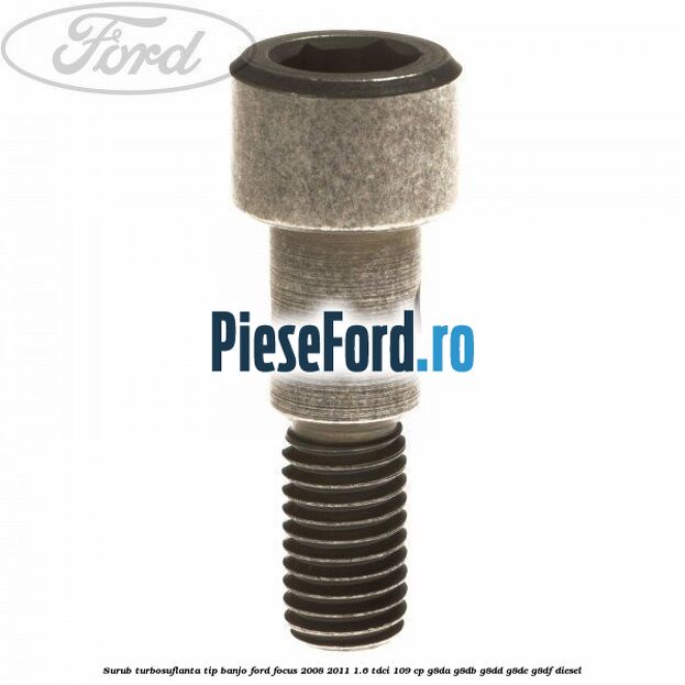 Surub turbosuflanta tip banjo Ford Focus 2008-2011 1.6 TDCi 109 cp