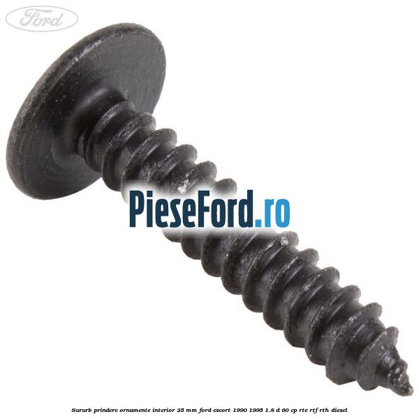 Sururb prindere ornamente interior 25 mm Ford Escort 1990-1995 1.8 D 60 cp RTE, RTF, RTH diesel