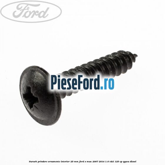 Sururb prindere ornamente interior 25 mm Ford S-Max 2007-2014 1.8 TDCi 125 cp QYWA diesel