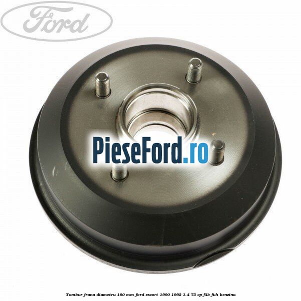Tambur frana diametru 180 mm Ford Escort 1990-1995 1.4 75 cp F4B, FUH benzina