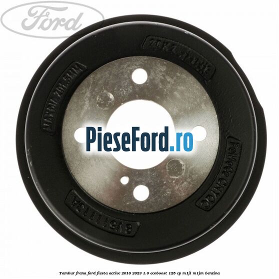 Tambur frana Ford Fiesta Active 2018-2023 1.0 EcoBoost 125 cp M1JL, M1JM benzina