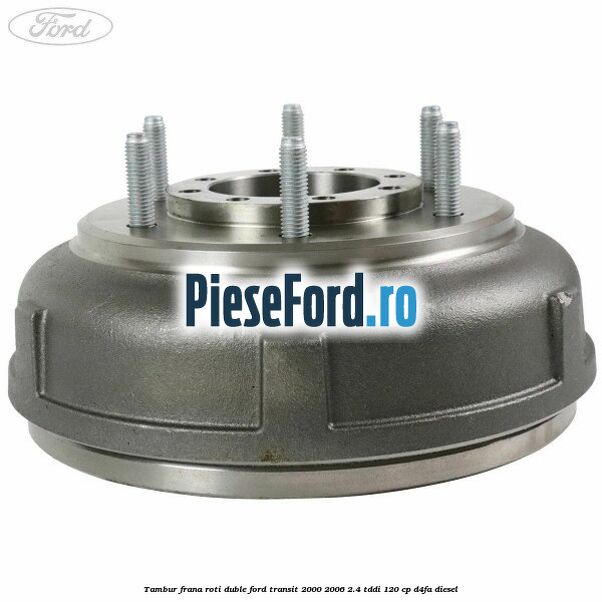 Tambur frana roti duble Ford Transit 2000-2006 2.4 TDdi 120 cp Tambur frana roti duble Ford Transit 2000-2006 2.4 TDdi 120 cp D4FA diesel