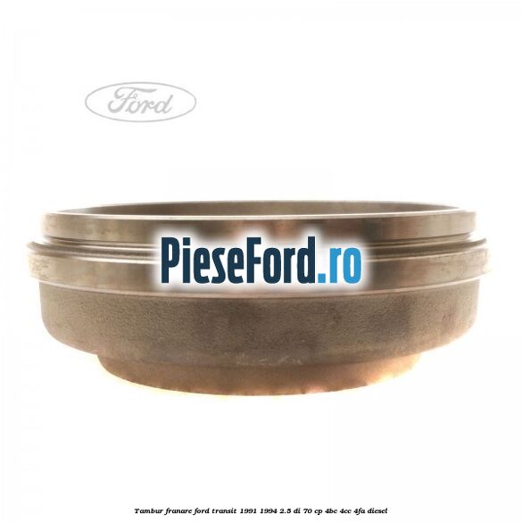 Tambur franare Ford Transit 1991-1994 2.5 DI 70 cp 4BC, 4CC, 4FA diesel