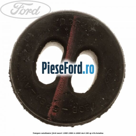 Tampon catalizator Ford Escort 1995-1998 RS 2000 4x4 150 cp N7A benzina