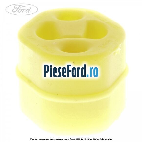 Tampon esapament dubla evacuare Ford Focus 2008-2011 2.5 RS 305 cp JZDA benzina