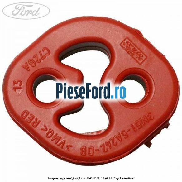 Tampon esapament Ford Focus 2008-2011 1.8 TDCi 115 cp KKDA diesel