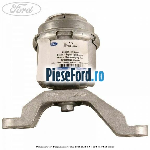 Tampon motor dreapta Ford Mondeo 2008-2014 1.6 Ti 125 cp PNBA benzina