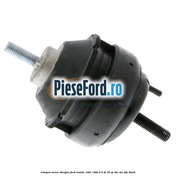 Tampon motor dreapta Ford Transit 1991-1994 2.5 DI 70 cp Tampon motor dreapta Ford Transit 1991-1994 2.5 DI 70 cp 4BC, 4CC, 4FA diesel