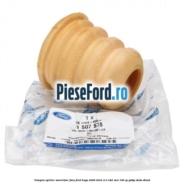 Tampon opritor amortizor fata Ford Kuga 2008-2012 2.0 TDCi 4x4 136 cp Tampon opritor amortizor fata Ford Kuga 2008-2012 2.0 TDCi 4x4 136 cp G6DG, UKDA diesel