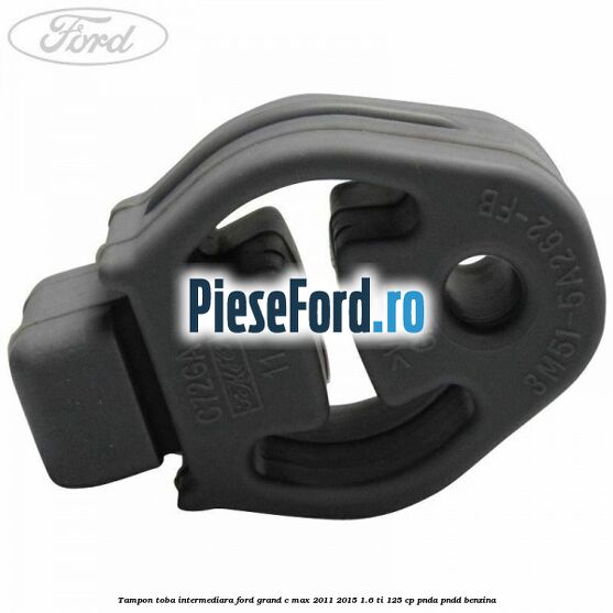 Tampon toba intermediara Ford Grand C-Max 2011-2015 1.6 Ti 125 cp PNDA, PNDD benzina