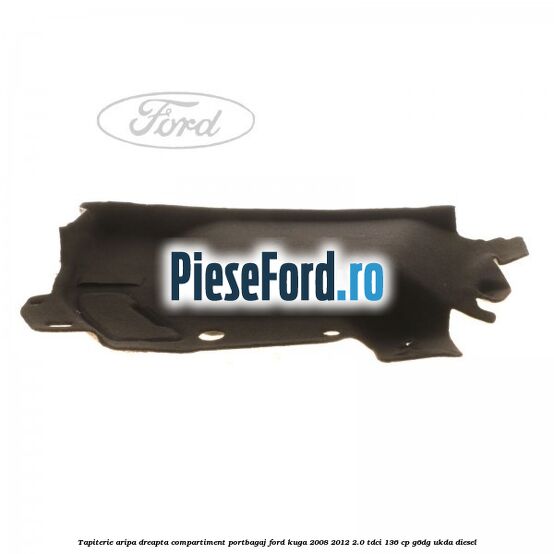Tapiterie aripa dreapta compartiment portbagaj Ford Kuga 2008-2012 2.0 TDCi 136 cp G6DG, UKDA diesel