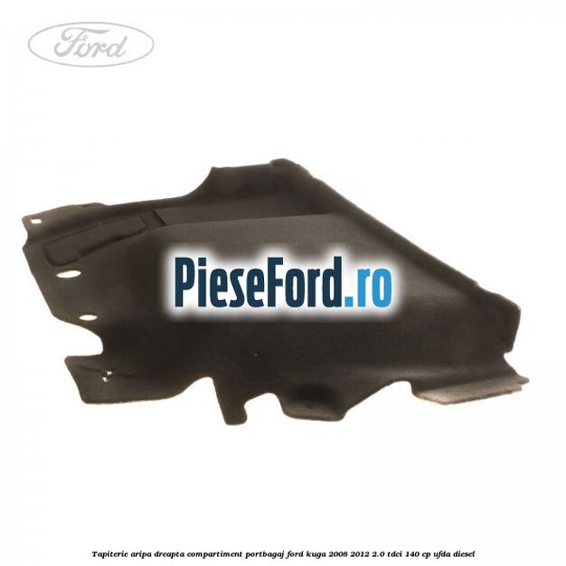 Tapiterie aripa dreapta compartiment portbagaj Ford Kuga 2008-2012 2.0 TDCI 140 cp UFDA diesel