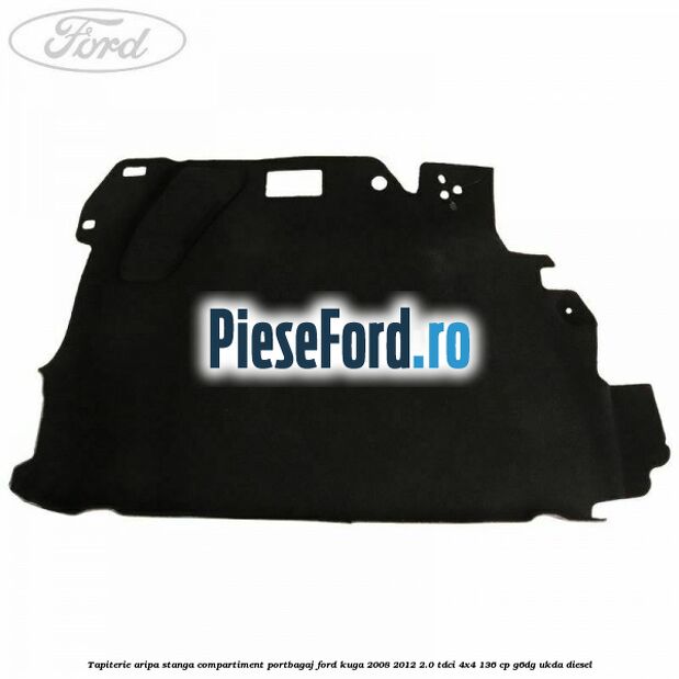 Tapiterie aripa stanga compartiment portbagaj Ford Kuga 2008-2012 2.0 TDCi 4x4 136 cp G6DG, UKDA diesel