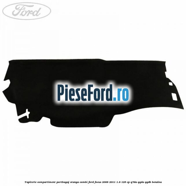 Tapiterie compartiment portbagaj stanga combi Ford Focus 2008-2011 1.8 125 cp Q7DA, QQDA, QQDB benzina