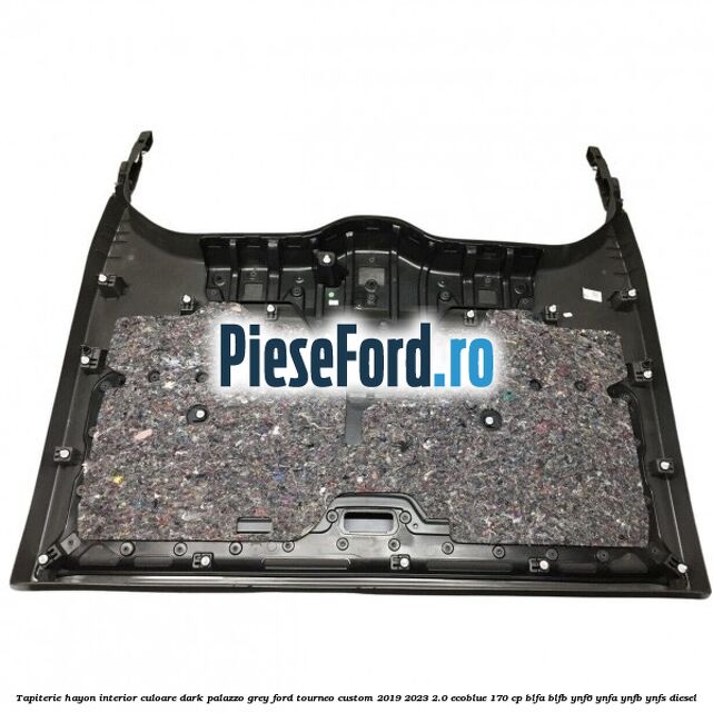 Tapiterie hayon interior culoare dark palazzo grey Ford Tourneo Custom 2019-2023 2.0 EcoBlue 170 cp BLFA, BLFB, YNF6, YNFA, YNFB, YNFS diesel