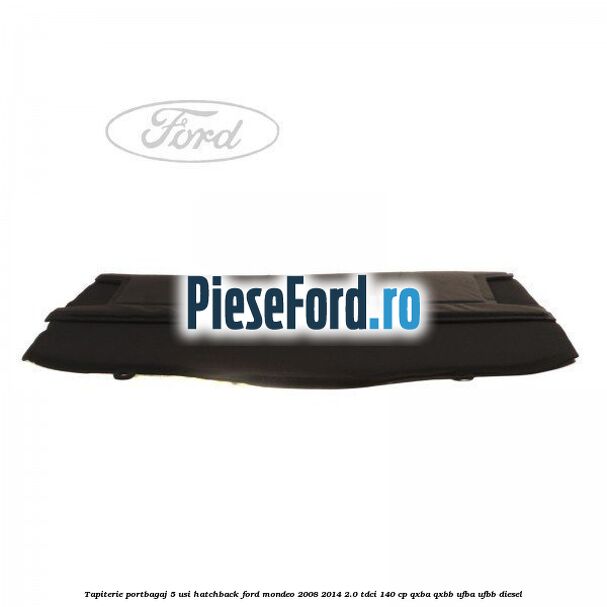 Tapiterie portbagaj 5 usi hatchback Ford Mondeo 2008-2014 2.0 TDCi 140 cp QXBA, QXBB, UFBA, UFBB diesel