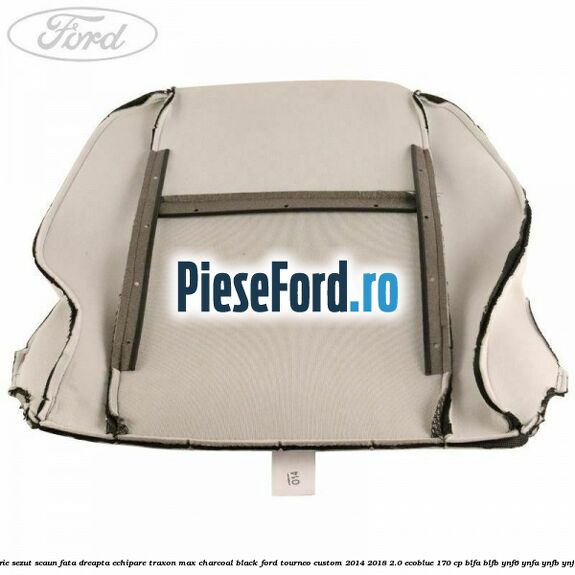 Tapiterie sezut scaun fata dreapta echipare traxon max charcoal black Ford Tourneo Custom 2014-2018 2.0 EcoBlue 170 cp BLFA, BLFB, YNF6, YNFA, YNFB, YNFS diesel