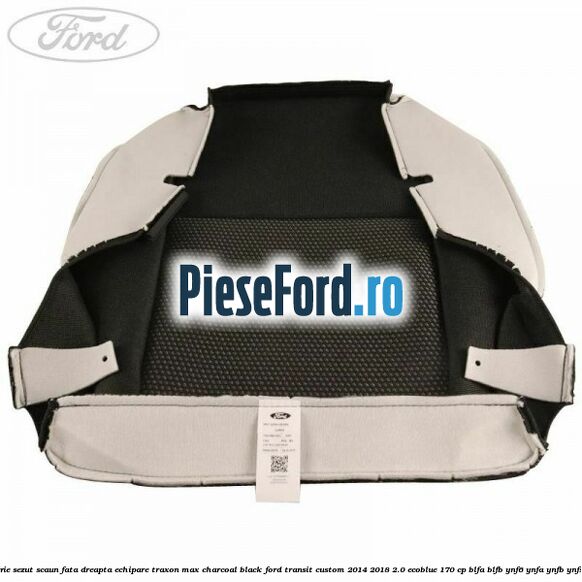 Tapiterie sezut scaun fata dreapta echipare traxon max charcoal black Ford Transit Custom 2014-2018 2.0 EcoBlue 170 cp BLFA, BLFB, YNF6, YNFA, YNFB, YNFS diesel