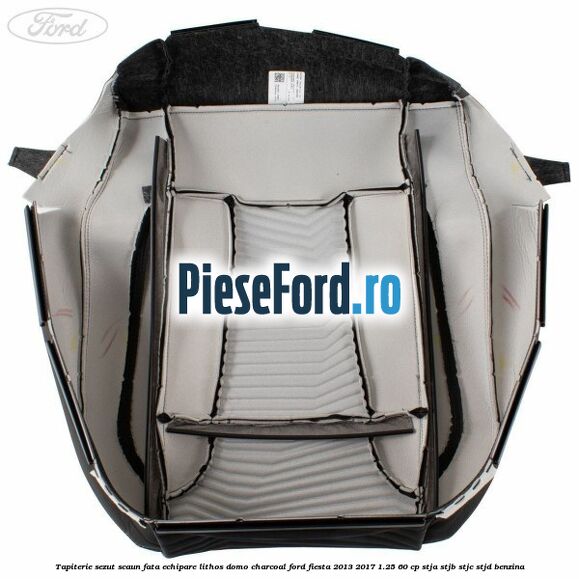 Tapiterie sezut scaun fata echipare lithos domo charcoal Ford Fiesta 2013-2017 1.25 60 cp STJA, STJB, STJC, STJD benzina