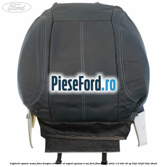 Tapiterie spatar scaun fata dreapta echipare al napoli syracus 3 usi Ford Fiesta 2008-2012 1.6 TDCi 90 cp HHJC, HHJD, HHJE diesel