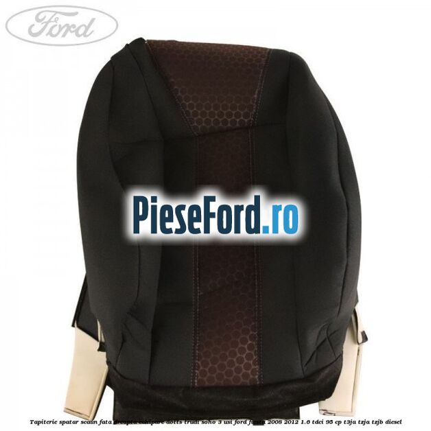 Tapiterie spatar scaun fata dreapta echipare dotts trudi soho 3 usi Ford Fiesta 2008-2012 1.6 TDCi 95 cp T3JA, TZJA, TZJB diesel