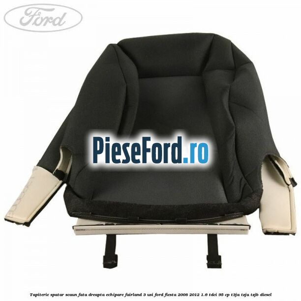 Tapiterie spatar scaun fata dreapta echipare fairland 3 usi Ford Fiesta 2008-2012 1.6 TDCi 95 cp Tapiterie spatar scaun fata dreapta echipare fairland 3 usi Ford Fiesta 2008-2012 1.6 TDCi 95 cp T3JA, TZJA, TZJB diesel