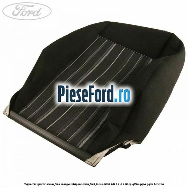 Tapiterie spatar scaun fata stanga echipare Ecrin Ford Focus 2008-2011 1.8 125 cp Q7DA, QQDA, QQDB benzina