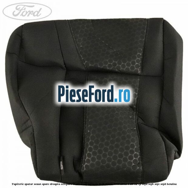 Tapiterie spatar scaun spate dreapta echipare dotts trudi syracus Ford Fiesta 2008-2012 1.25 82 cp SNJA, SNJB, SNJC, SNJD benzina