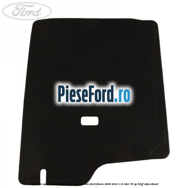 Tapiterie spatar scaun spate dreapta metalic Ford Fiesta 2008-2012 1.6 TDCi 75 cp HHJF, UBJA diesel