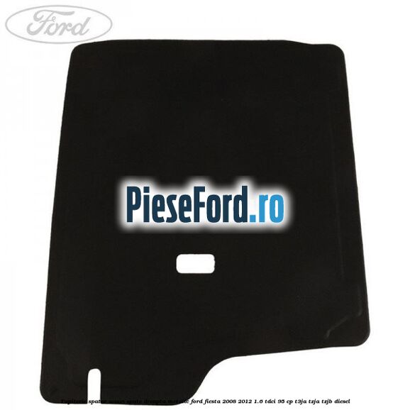 Tapiterie spatar scaun spate dreapta metalic Ford Fiesta 2008-2012 1.6 TDCi 95 cp T3JA, TZJA, TZJB diesel
