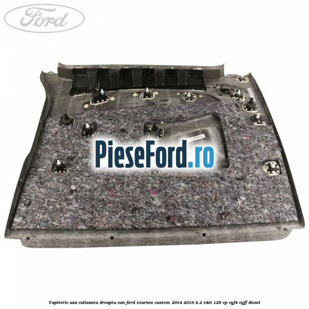 Tapiterie usa culisanta dreapta VAN Ford Tourneo Custom 2014-2018 2.2 TDCi 125 cp CYF4, CYFF diesel