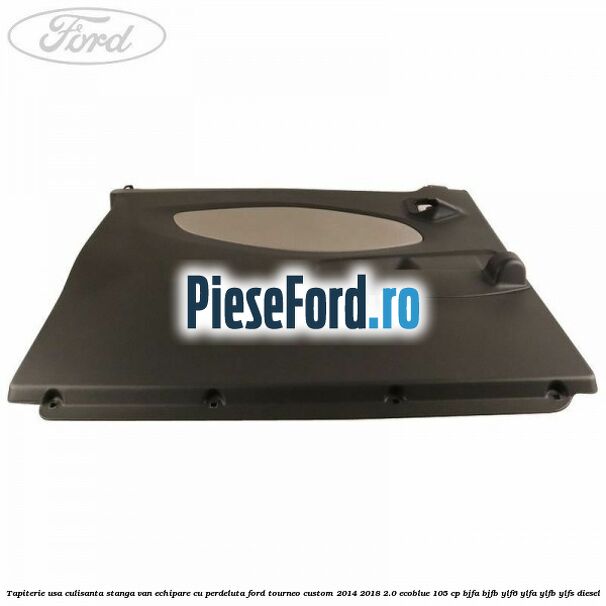 Tapiterie usa culisanta stanga VAN echipare cu perdeluta Ford Tourneo Custom 2014-2018 2.0 EcoBlue 105 cp BJFA, BJFB, YLF6, YLFA, YLFB, YLFS diesel