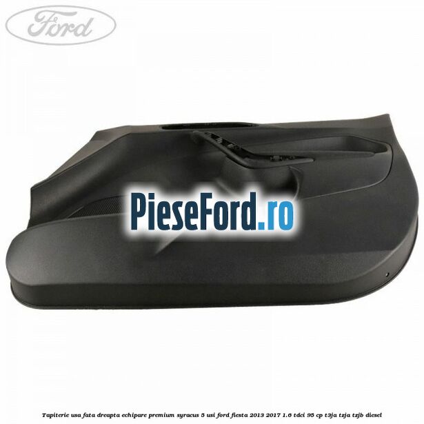 Tapiterie usa fata dreapta echipare premium syracus 5 usi Ford Fiesta 2013-2017 1.6 TDCi 95 cp T3JA, TZJA, TZJB diesel