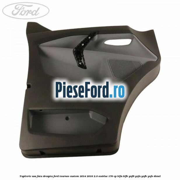 Tapiterie usa fata dreapta Ford Tourneo Custom 2014-2018 2.0 EcoBlue 170 cp BLFA, BLFB, YNF6, YNFA, YNFB, YNFS diesel