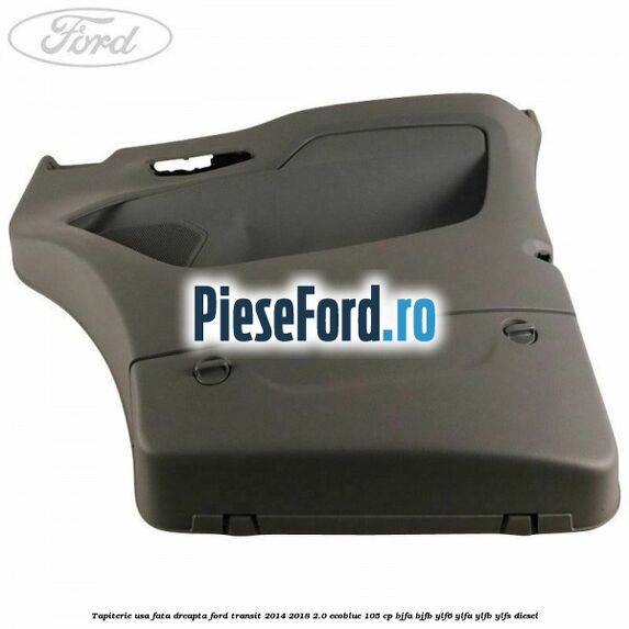 Tapiterie usa fata dreapta Ford Transit 2014-2018 2.0 EcoBlue 105 cp BJFA, BJFB, YLF6, YLFA, YLFB, YLFS diesel