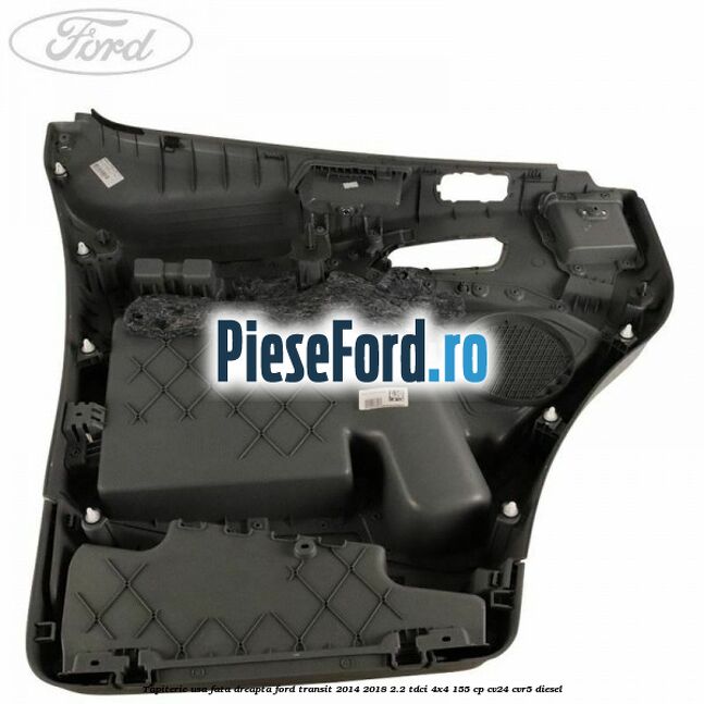 Tapiterie usa fata dreapta Ford Transit 2014-2018 2.2 TDCi 4x4 155 cp Tapiterie usa fata dreapta Ford Transit 2014-2018 2.2 TDCi 4x4 155 cp CV24, CVR5 diesel