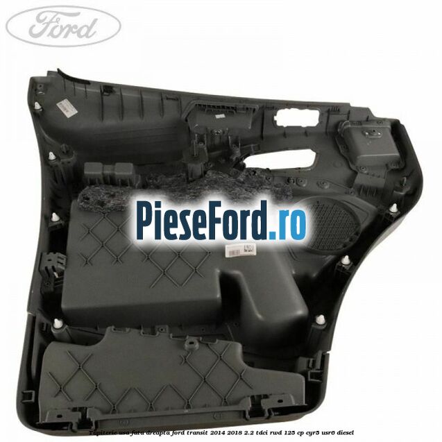 Tapiterie usa fata dreapta Ford Transit 2014-2018 2.2 TDCi RWD 125 cp CYR5, USR6 diesel