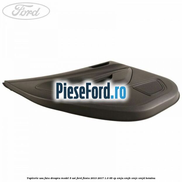 Tapiterie usa fata dreapta model 5 usi Ford Fiesta 2013-2017 1.0 65 cp XMJA, XMJB, XMJC, XMJD benzina
