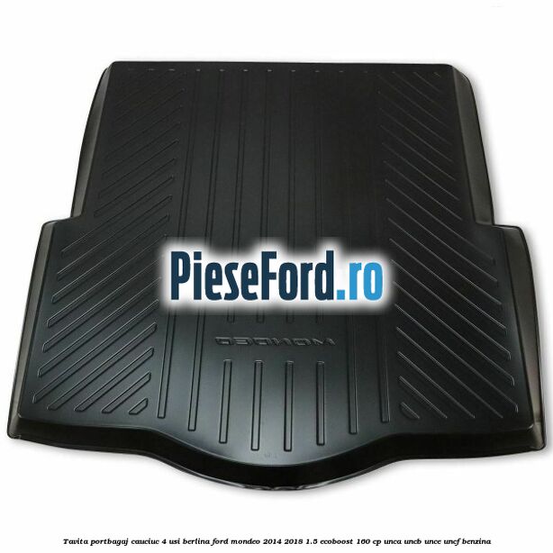 Tavita portbagaj, cauciuc 4 usi berlina Ford Mondeo 2014-2018 1.5 EcoBoost 160 cp UNCA, UNCB, UNCE, UNCF benzina