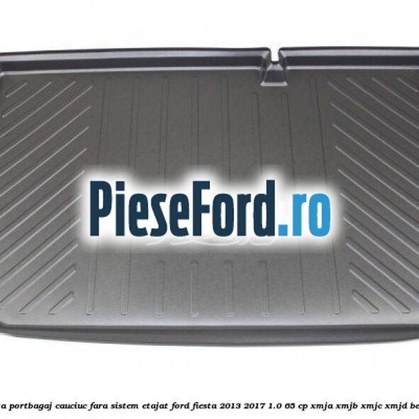 Tavita portbagaj, cauciuc fara sistem etajat Ford Fiesta 2013-2017 1.0 65 cp XMJA, XMJB, XMJC, XMJD benzina