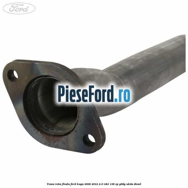 Teava toba finala Ford Kuga 2008-2012 2.0 TDCi 136 cp G6DG, UKDA diesel