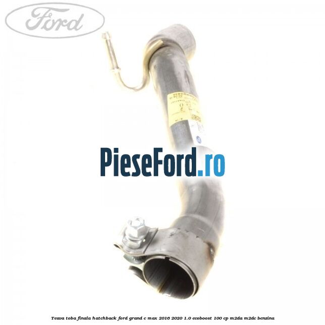 Teava toba finala hatchback Ford Grand C-Max 2016-2020 1.0 EcoBoost 100 cp M2DA, M2DC benzina