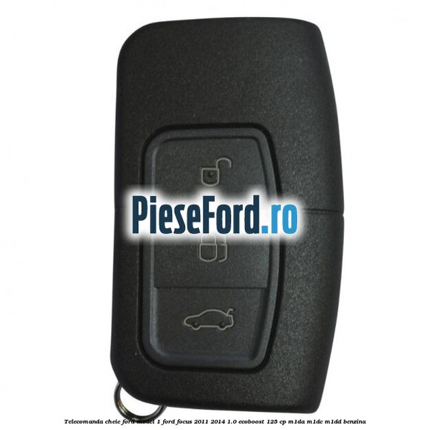 Telecomanda cheie Ford model 1 Ford Focus 2011-2014 1.0 EcoBoost 125 cp M1DA, M1DC, M1DD benzina